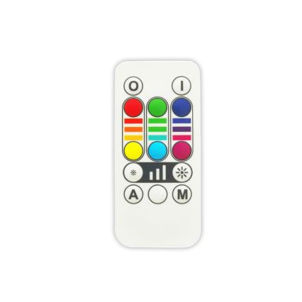 LED RGBW dimbare lamp E27/6W/230V 3000K + afstandsbediening - Globo