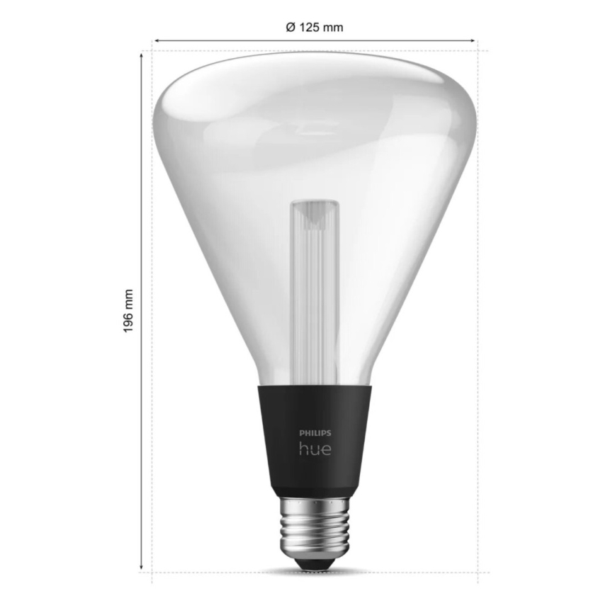 LED RGBW dimbare lamp Philips Hue White And Color Ambiance E27/6,8W/230V 2000-6500K
