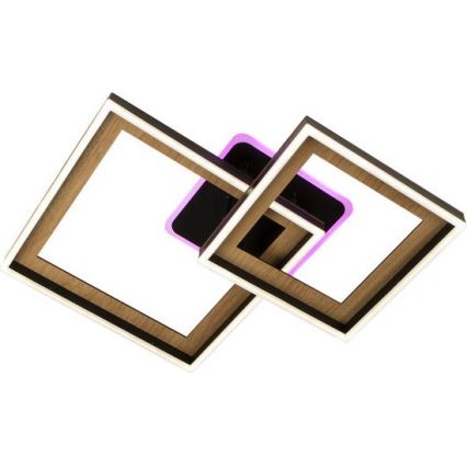 LED RGBW dimbare plafondlamp LED/75W/230V 3000-6500K + afstandsbediening