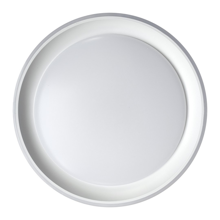 Dimbare RGBW LED-plafondlamp MELO, 36 W, 230 V, 3000–6000 K, Ø 39 cm, wit, inclusief afstandsbediening