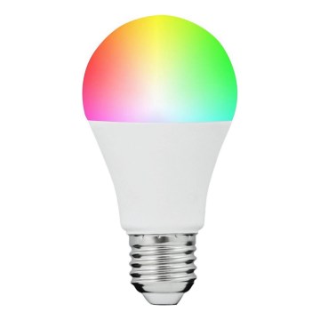 LED RGBW Dimbare SMART A60 E27/8,5W/230V 4000K + afstandsbediening