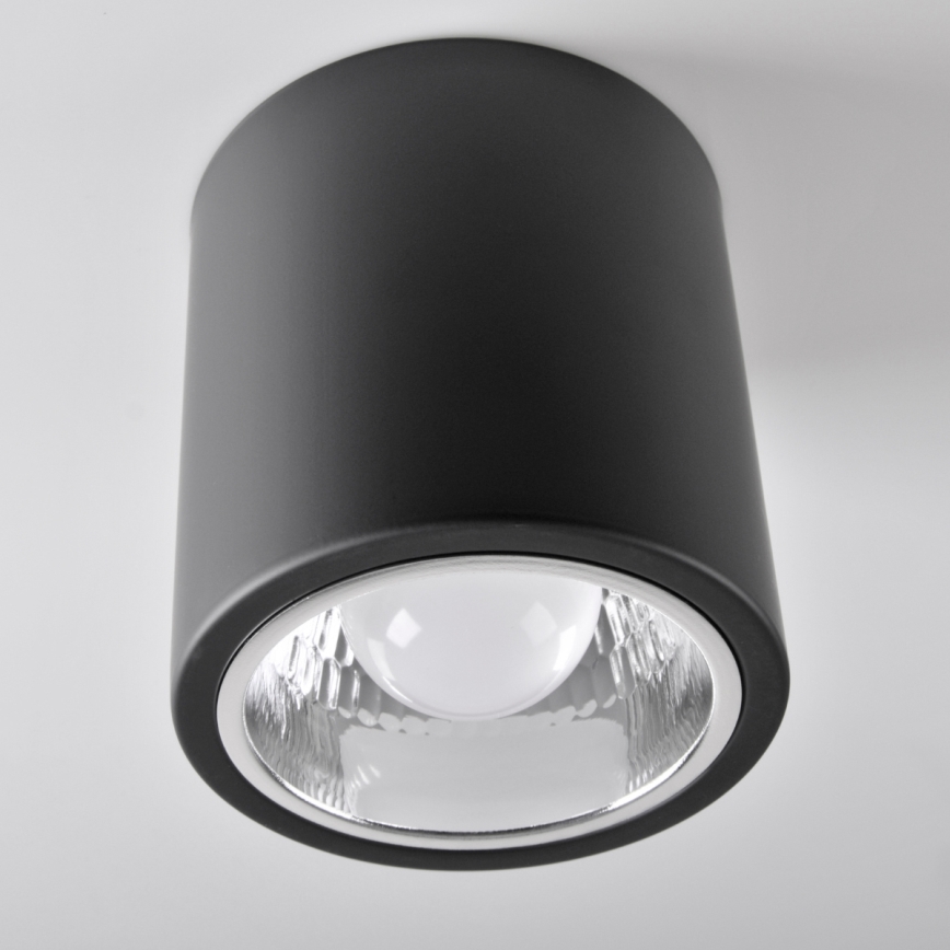 LED RGBW dimbare spot JUPITER 1xE27/6,5W/230V 2700-6500K Wi-Fi Ø 13 cm zwart
