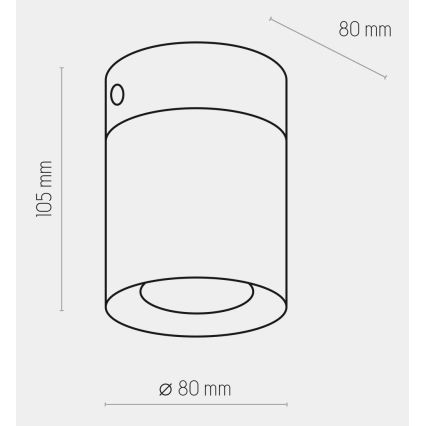 LED RGBW dimbare spot VICO 1xGU10/6,5W/230V 2700-6500K