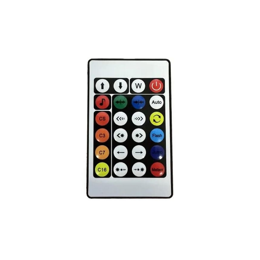 LED RGBW Dimbare staande lamp LED/12W/230V + afstandsbediening