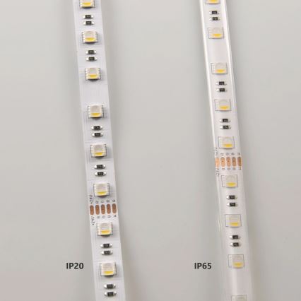 LED RGBW dimbare strip 3m LED/22W/24/230V + afstandsbediening