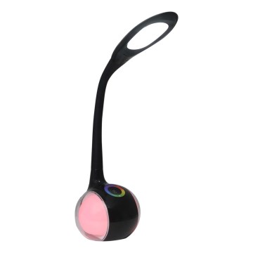LED RGBW Dimbare touch tafellamp COSMOS LED/6,5W/230V zwart