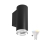 LED RGBW dimmable applique murale pour salle de bains TURYN 1xGU10/4,8W/230V 3000K IP44 noire + télécommande