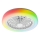 LED RGBW Dimmable plafonnier avec ventilateur ZAMBIA LED/24W/230V 3000-6500K blanc + télécommande