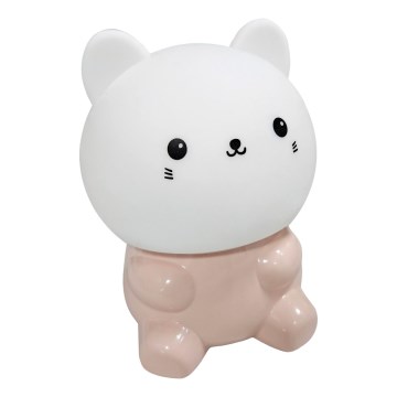 LED RGBW Kinderen aanraken lamp LED/1W/5V USB 1200 mAh kočka