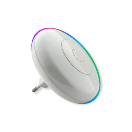 LED RGBW Nachtlamp LED/1W/230V wit