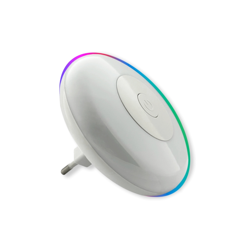 LED RGBW Nachtlamp LED/1W/230V wit