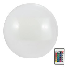 LED RGBW Solar lamp BALL LED/1,2V diameter 30 cm IP65 + afstandsbediening