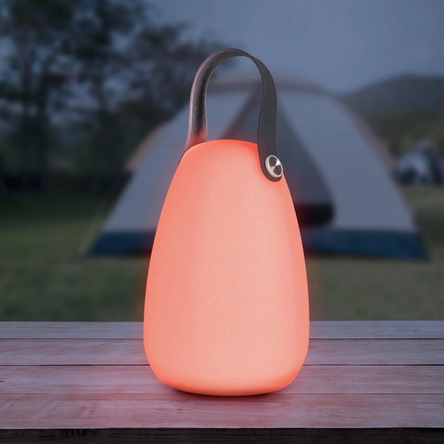LED RGBW Solar lamp CANARIA LED/2W/1,2V 400 mAh IP44 wit