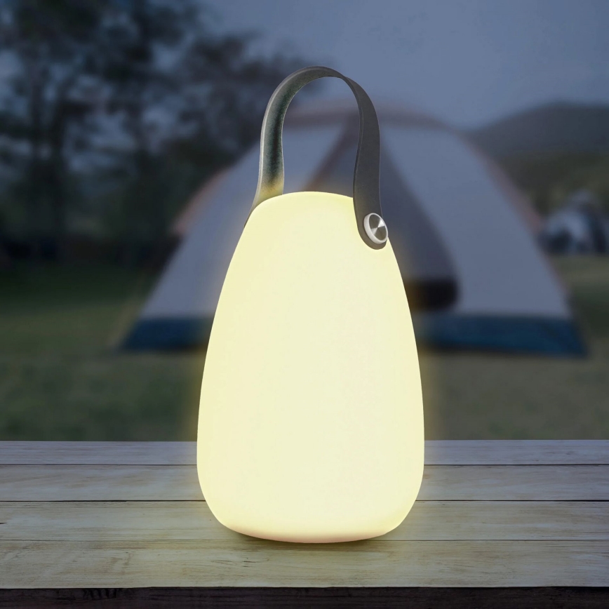 LED RGBW Solar lamp CANARIA LED/2W/1,2V 400 mAh IP44 wit