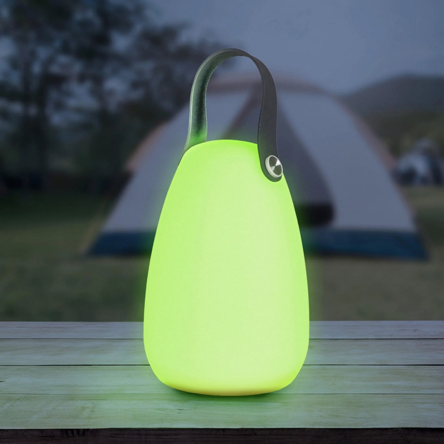 LED RGBW Solar lamp CANARIA LED/2W/1,2V 400 mAh IP44 wit