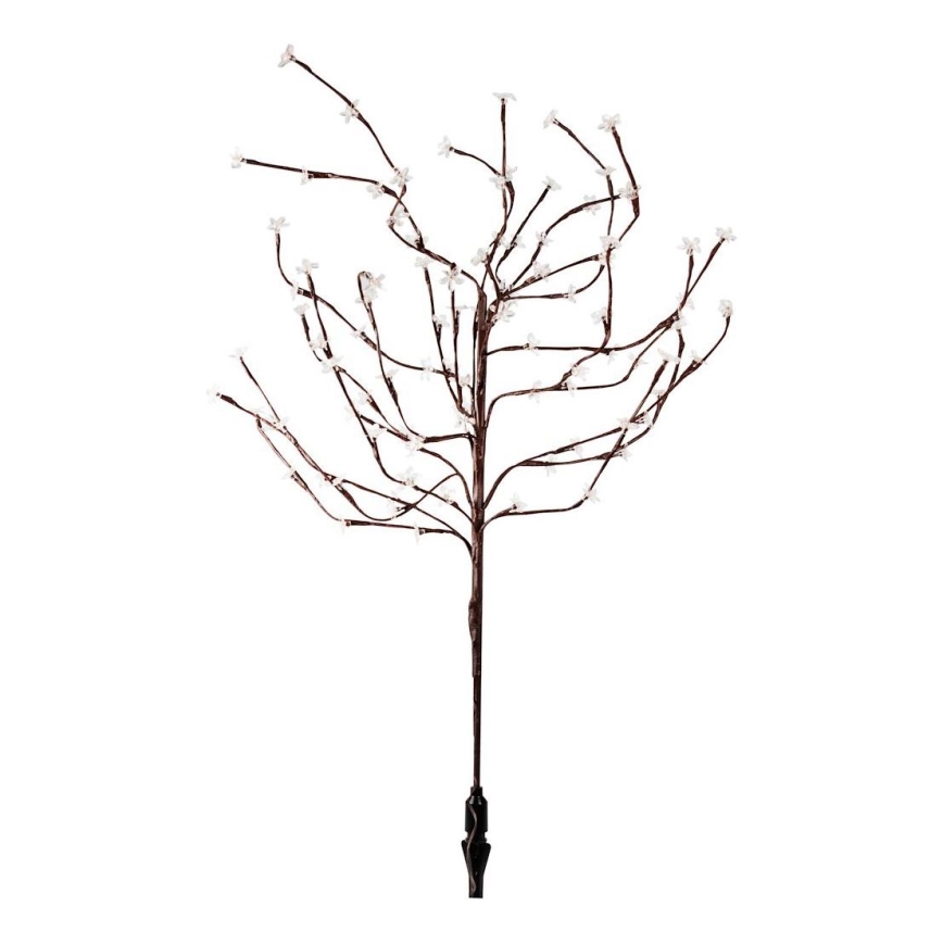 LED RGBW Solar lamp TREE LED/0,1W/1,2V 600 mAh IP44 bruin