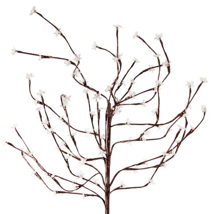 LED RGBW Solar lamp TREE LED/0,1W/1,2V 600 mAh IP44 bruin