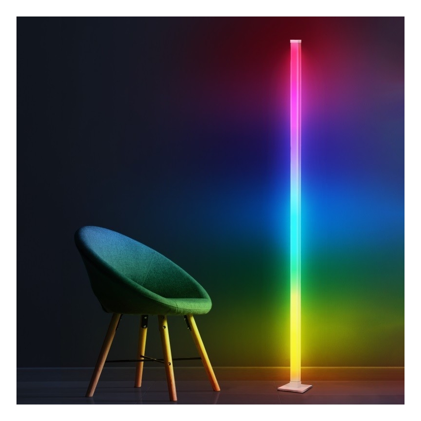 LED RGBW Dimbare Vloerlamp MAGICAL LED/7W/230V + afstandsbediening