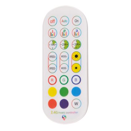 LED RGBW Dimbare Vloerlamp MAGICAL LED/7W/230V + afstandsbediening