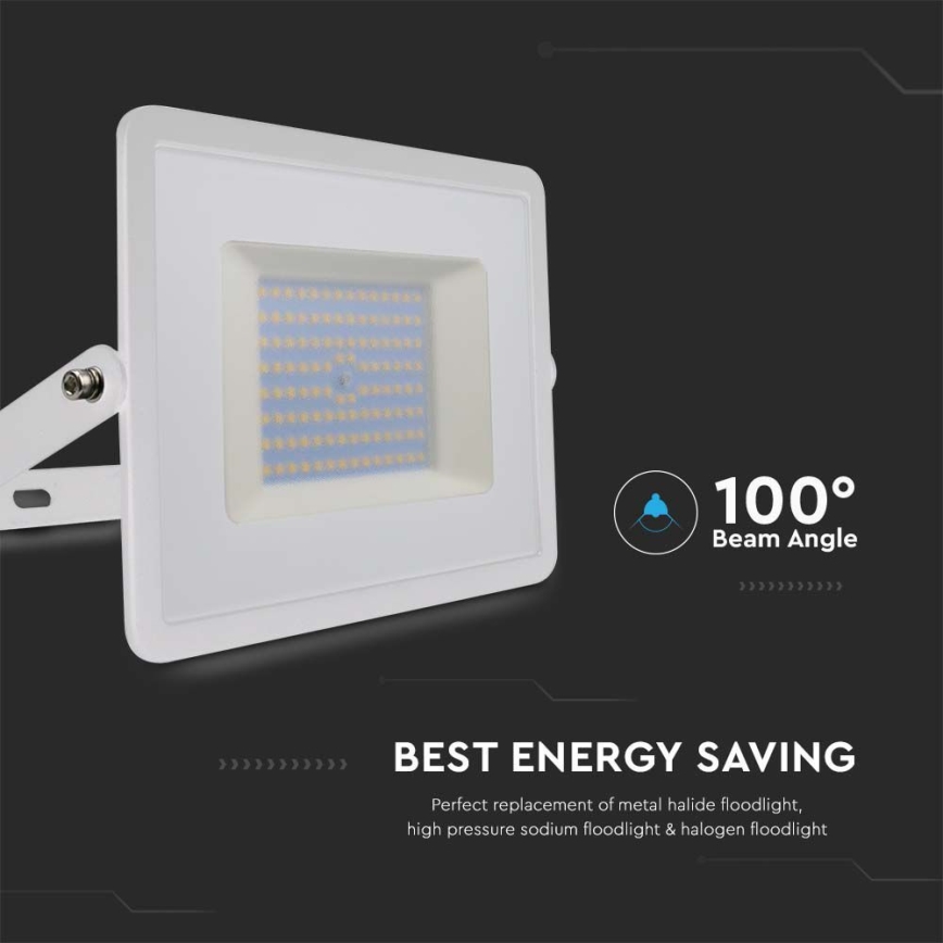 LED Schijnwerper LED/100W/230V 4000K IP65 wit