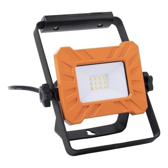 LED schijnwerper LED/10W/230V 6500K IP65 oranje/zwart