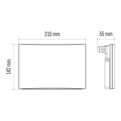 LED Schijnwerper LED/51W/230V IP65