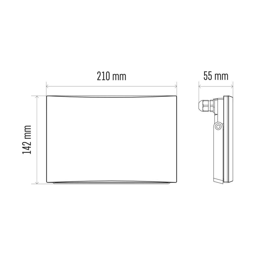 LED Schijnwerper LED/51W/230V IP65