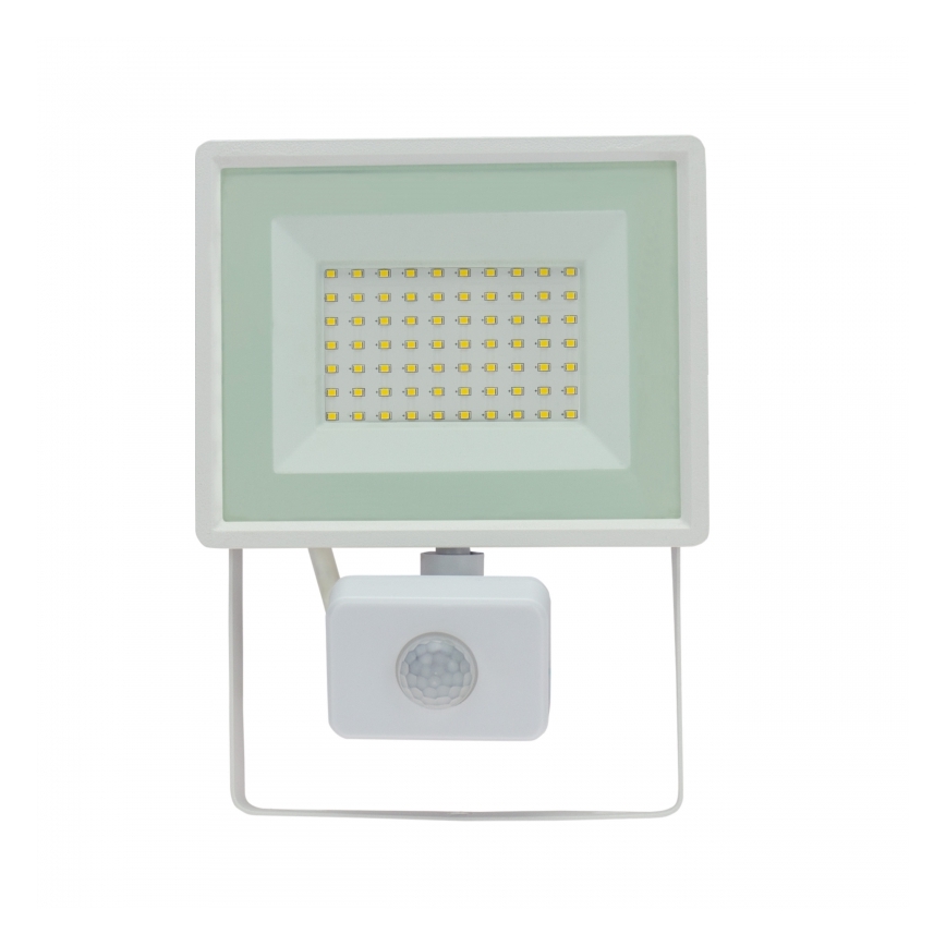 LED-schijnwerper met bewegingssensor NOCTIS LUX 3 LED/50W/230V 4000K IP44 wit