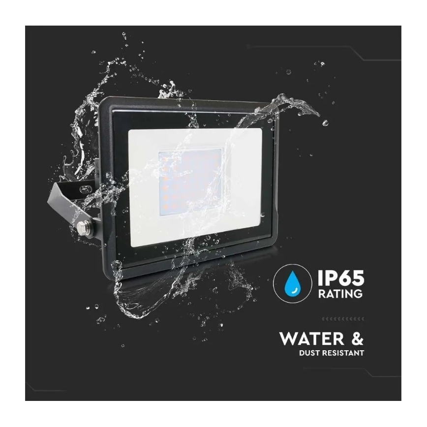 LED Schijnwerper met directe verbinding SAMSUNG CHIP LED/30W/230V IP65 4000K