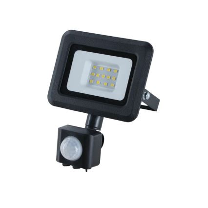 LED Schijnwerper met sensor LED/10W/230V 4000K IP44