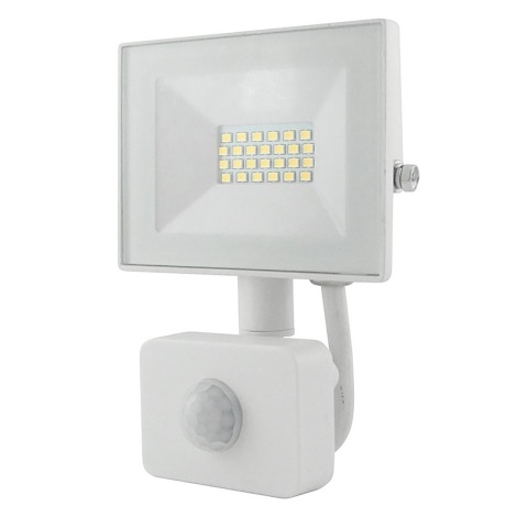 LED Schijnwerper met sensor LED/10W/230V IP64 800lm 4200K