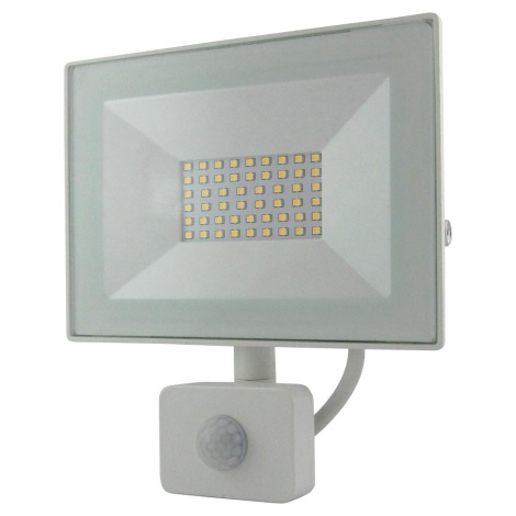 LED Schijnwerper met sensor LED/30W/230V IP64 2400lm 4200K