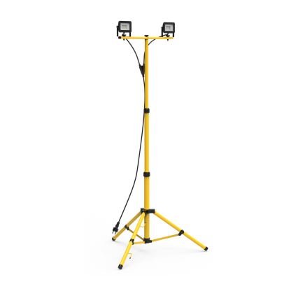 LED Schijnwerper met statief 2xLED/30W/230V 4000K IP44