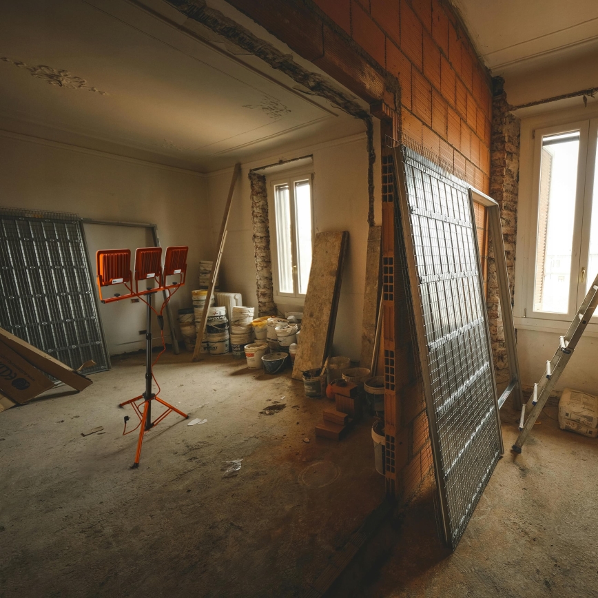 LED-schijnwerper met statief 3xLED/50W/230V 4500K IP65 oranje