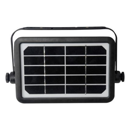 LED Solar schijnwerper met bewegings- en schemersensor EPAD LED/5W/3000 mAh 3,7V 4000K IP65
