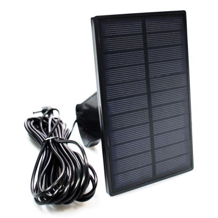 LED Solar schijnwerper met bewegings- en schemersensor LED/20W/3,7V 1200 mAh IP44 + afstandsbediening