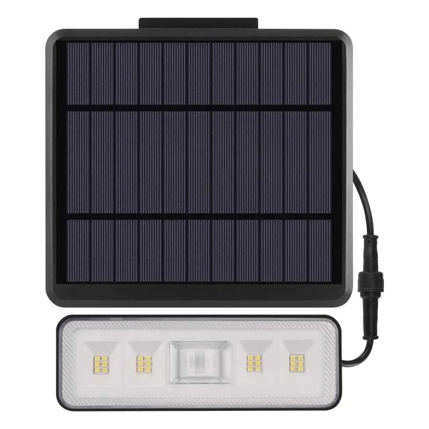 LED Schijnwerper op zonne-energie met bewegingssensor LED/3,7V 2500mAh 4000K IP54