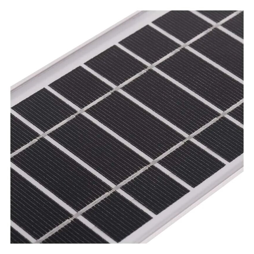 LED Schijnwerper op zonne-energie met bewegingssensor LED/3,7V 3000mAh 4000K IP65 zwart