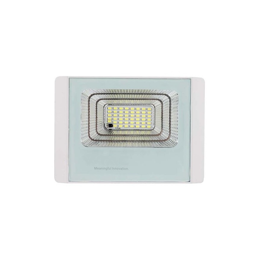 LED Schijnwerper op zonne-energie voor buiten LED/12W/3,2V IP65 6400K + afstandsbediening