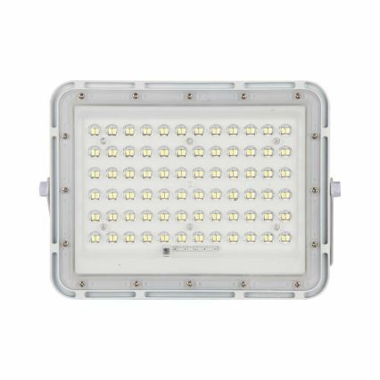 LED Buiten dimbaar zonne- Schijnwerper LED/15W/3,2V IP65 4000K 12000 mAh wit + afstandsbediening