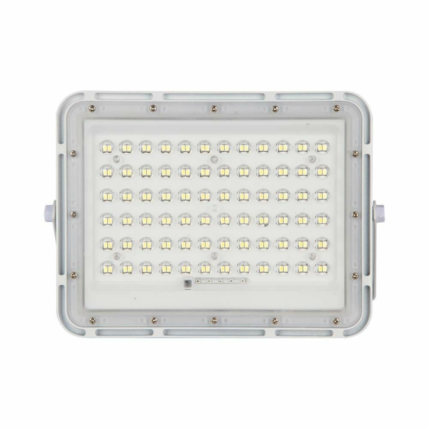 LED Buiten dimbaar zonne- Schijnwerper LED/15W/3,2V IP65 4000K 12000 mAh wit + afstandsbediening