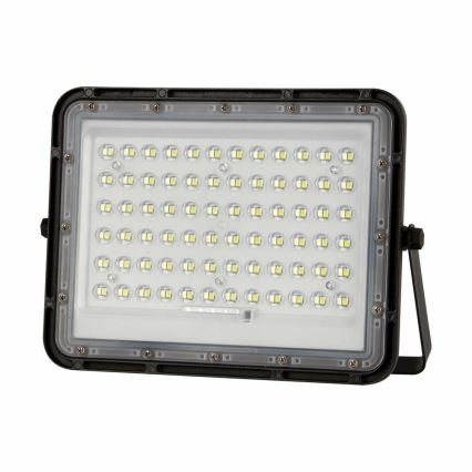 LED Buiten dimbaar zonne- Schijnwerper LED/15W/3,2V IP65 4000K 12000 mAh zwart + afstandsbediening