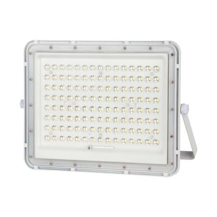 LED Schijnwerper op zonne-energie voor buiten LED/20W/3,2V 4000K wit IP65 + afstandsbediening