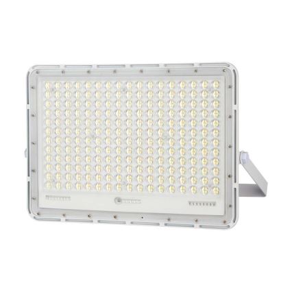 LED Schijnwerper op zonne-energie voor buiten LED/30W/3,2V 6400K wit IP65 + afstandsbediening