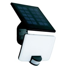 LED Schijnwerper op zonne-energie voor buiten met sensor LED/10W/3,7V 4000K IP54 3000 mAh