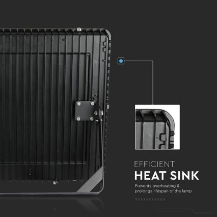 LED-schijnwerper SAMSUNG CHIP LED/1000W/230V 4000K IP65