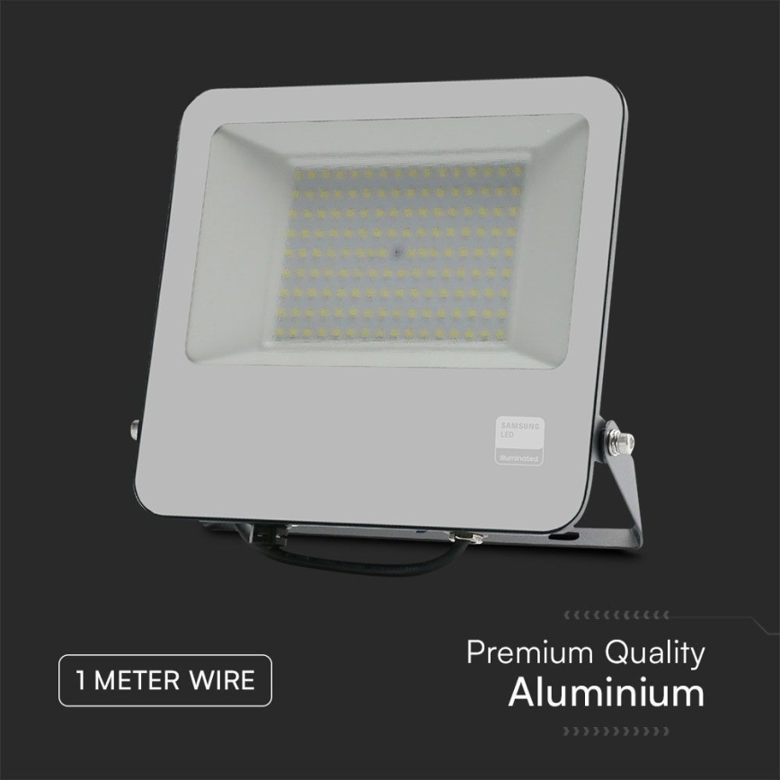 LED Schijnwerper SAMSUNG CHIP LED/100W/230V 6400K IP65 zwart