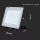 LED Schijnwerper SAMSUNG CHIP LED/200W/230V 6400K IP65 zwart