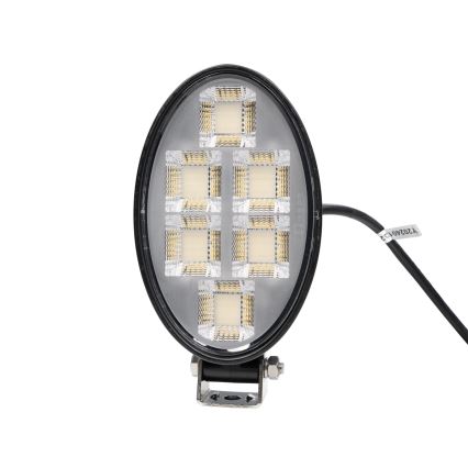 LED Schijnwerper voor de auto BLACK LED/150W/10-30V IP69 5700K ovaal