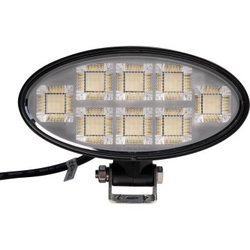 LED Schijnwerper voor de auto BLACK LED/160W/10-30V IP69 5700K ovaal